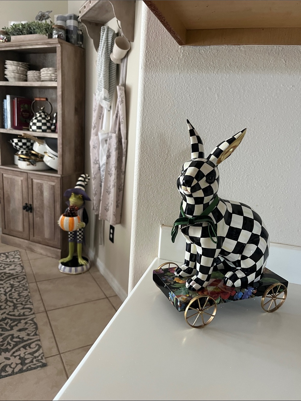 Mackenzie Childs Bunny on Parade Retired